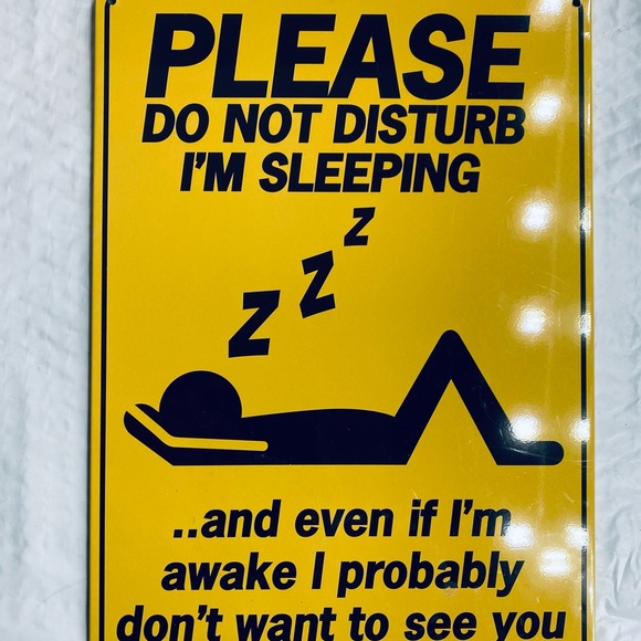 Funny Metal Sign